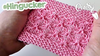 Strickmuster Königsbrokat in Reihen für Eure EaSy Sweater Strickjacken Babydecken und Co [upl. by Coady]