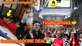 BREAKING✅ MEDICALS COMPLETE🤝 PERSONAL TERMS AGREE 💯 ARSENAL CONFIRMED TRANSFER NEWS TODAY🔥 DONE DEA [upl. by Volin]