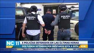 Detienen a policías por actos de corrupción [upl. by Berri]