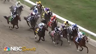 Louisiana Derby 2020 at spectatorless Fair Grounds FULL RACE  NBC Sports [upl. by Apthorp]