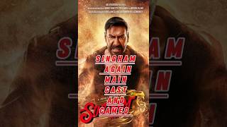 singham again main cast name and cameo singhamagain ajaydevgan [upl. by Eintirb]