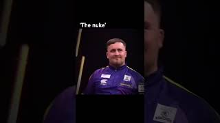 Luke littler 9 darterdarts viralvideo dartsfans blowup fypage 9darter [upl. by Amsirp]