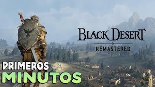 Black Desert Primeros minutos de juego Gameplay Español PC [upl. by James663]