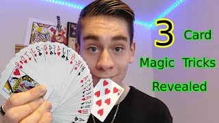 3 Cool Card Magic Tricks Anyone Can Do [upl. by Arluene]