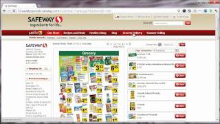 How to use the Safeway website for coupons and deals [upl. by Theurer674]