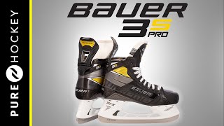 Bauer Supreme 3S Pro Hockey Skates  Product Review [upl. by Aiuqes]