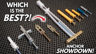 Which Drywall Anchor Is The Best BEST And WORST Wall Anchor Review PART 1 2022 [upl. by Richie]