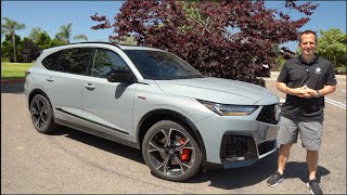 Is the 2025 Acura MDX Type S a BETTER performance luxury SUV than a BMW X5 [upl. by Faxon]