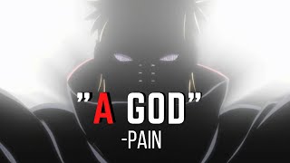 Man to a God  Pain speech  Pain  Naruto Shippuden [upl. by Bunnie154]