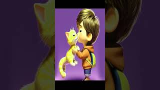 Heartbroken Kitty Sings Lonely Song Lyrics Video VIRAL short shorts cat sad meow edit [upl. by Urd978]