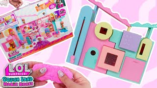 LOL Surprise SQUISH SAND MAGIC HOUSE Playset Unboxing [upl. by Akered971]