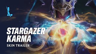 Stargazer Karma  Skin Trailer  League of Legends Wild Rift [upl. by Novert]