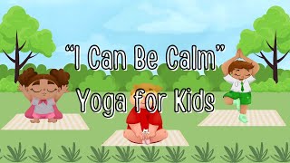 Calming Affirmations Yoga for Kids Mindfulness Brain Break with the EQ Kids Crew [upl. by Idelle678]