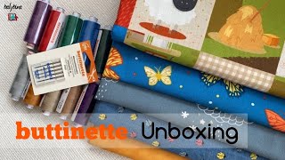 Online Shopping Buttinette Unboxing [upl. by Rehpotirhc]