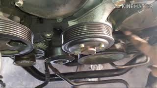 How to replace a serpentine belt Infiniti G35 [upl. by Introk]