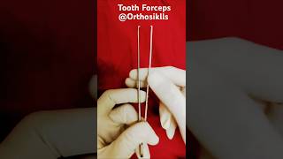 Tooth Forceps useorthoskillsTooth forceps useTissue Dissecting Forcepsvideo shortvideo [upl. by Ehctav728]