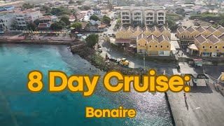 Port Day 2  Bonaire  Carnival Horizon 8 Day Southern Caribbean Cruise [upl. by Hospers]