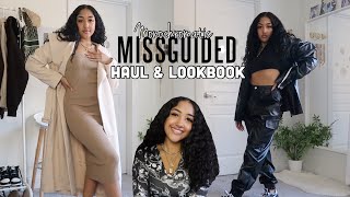 Monochromatic Missguided Haul amp Lookbook Affordable FallWinter Outfit Ideas [upl. by Gael655]