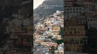 Driving up the Amalfi Coast was amazing amalficoast positano amalfi ravello atrani minori [upl. by Drwde]