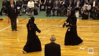 15th All Japan 8dan Kendo Championships — QF1 [upl. by Ativad]