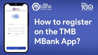 How to register your account on the TMB MBANK APP [upl. by Gilboa]