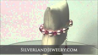 Swarovski Crystal Bracelet Bridesmaid Gift [upl. by Apollo]