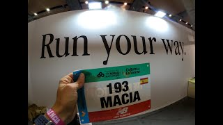 MARATÓN VALENCIA RECOGIDA DE DORSAL [upl. by Saoj]