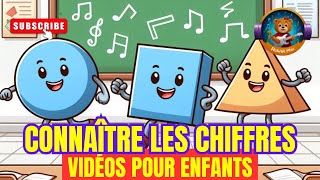 Apprenez les figures géométriques avec cette chanson 🔺🔵✨ Chanson pour enfants 🌟 Vidéos pour enfants [upl. by Alverta]