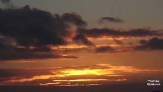 Ostfriesland Sonnenuntergang Zeitraffer Sunset timelapse coucher de soleil Accéléré [upl. by Hootman614]