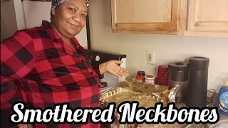 HOW TO COOK SMOTHERED NECKBONES [upl. by Arim754]