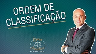 Ordem de classificação em concurso como funciona [upl. by Anaxor]