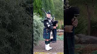 Cameronians Scottish Rifles Piper [upl. by Eniretak]