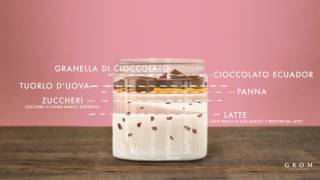 Il gelato al cioccolato di Grom  Come è fatto [upl. by Kenison]