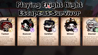 Playing Fright Night Escape as Survivor  Eggy Party [upl. by Fasano]