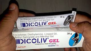 DICOLIV GEL Powerful Pain Reliever Uses Composition Side Effect Precaution How To Uses amp Review [upl. by Eico]