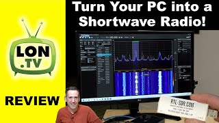 Turn Your PC into a Shortwave Radio with the RTLSDR Adapter  Software Defined Radio SDR [upl. by Weasner]