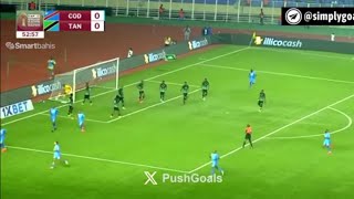 Goli La Kujifunga Clement Mzize DR Congo Vs Tanzania 10 All Goals Highlights Taifa Starts Leo [upl. by Fisuoy]