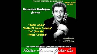 DOMENICO MODUGNO  MEDLEY ITALIAN AMERICAN FAVORITES 2x Double Play [upl. by Nuli22]