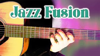 Smooth Jazz Fusion Chord Progression  Guitar Lesson [upl. by Raamaj504]