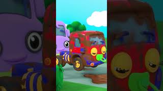 Adventures at the Car Wash  Geckos Garage  Truck Cartoons for Kids  shorts [upl. by Rhu]