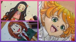 tiktok compilation of NeKoKaren ✨🎉 Animeart [upl. by Asiak]