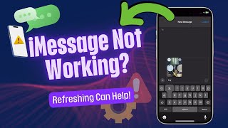 iPhone 15 iMessage Not Working Toggle iMessage Off and On to Refresh [upl. by Airla]