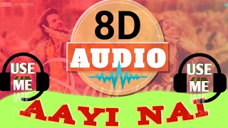 trending  8D AUDIO  Aayi Nai From quotStree 2quot  pawansingh stree2movie bollywoodsongs [upl. by Kalie]