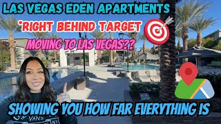 LAS VEGAS EDEN APARTMENTS TOUR right behind TARGET [upl. by Teddie]