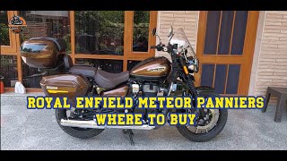 Where to Buy Panniers for Royal Enfield Meteor  Answered [upl. by Enoch354]