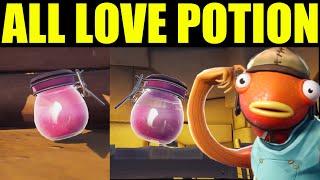 Collect Grimbles love potion from Fort Crumpet Coral Cove or Stealthy Stronghold  Fortnite [upl. by Marybella]