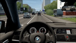 City Car Driving  BMW X5M E70  Fast Driving  Logitech G29 [upl. by Studner640]