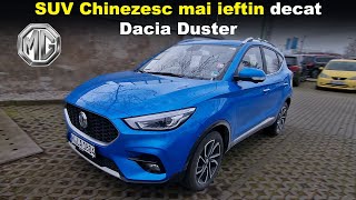 SUV Chinezesc Nou mai ieftin decat Dacia Duster  Pret 15000 euro MG ZS [upl. by Renzo]