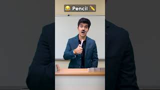 Pencil✏️😂 funny comedy shorts [upl. by Graves]