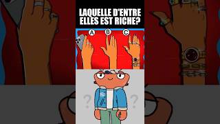 LAQUELLE DENTRE ELLES EST RICHE test questionnaire [upl. by Dobb551]